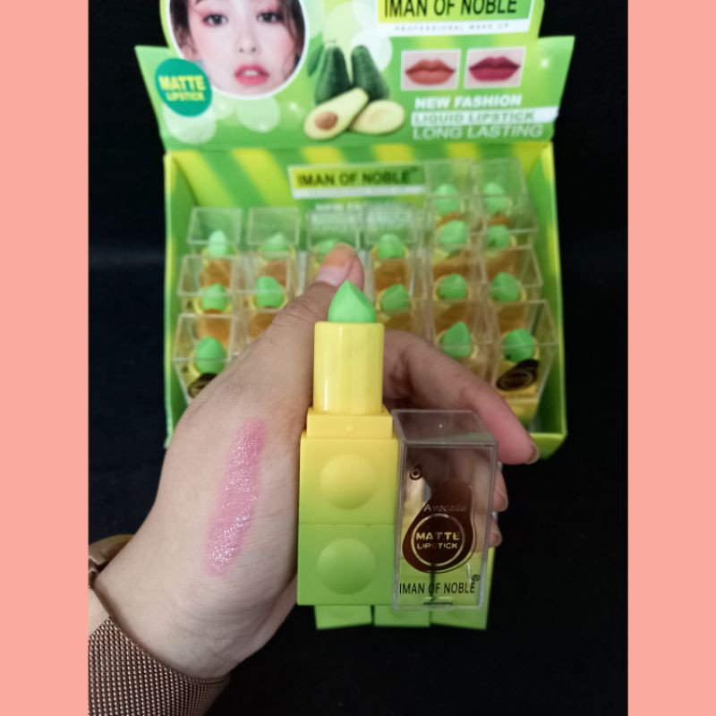 PROMO PER6PCS!!!LIPSTIK MAGIC AVOCADO IMAN OF NOBLE 7066-24