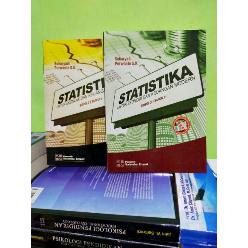 Jual STATISTIKA UNTUK EKONOMI DAN KEUANGAN MODERN EDISI 3 BUKU 1&2 BY ...