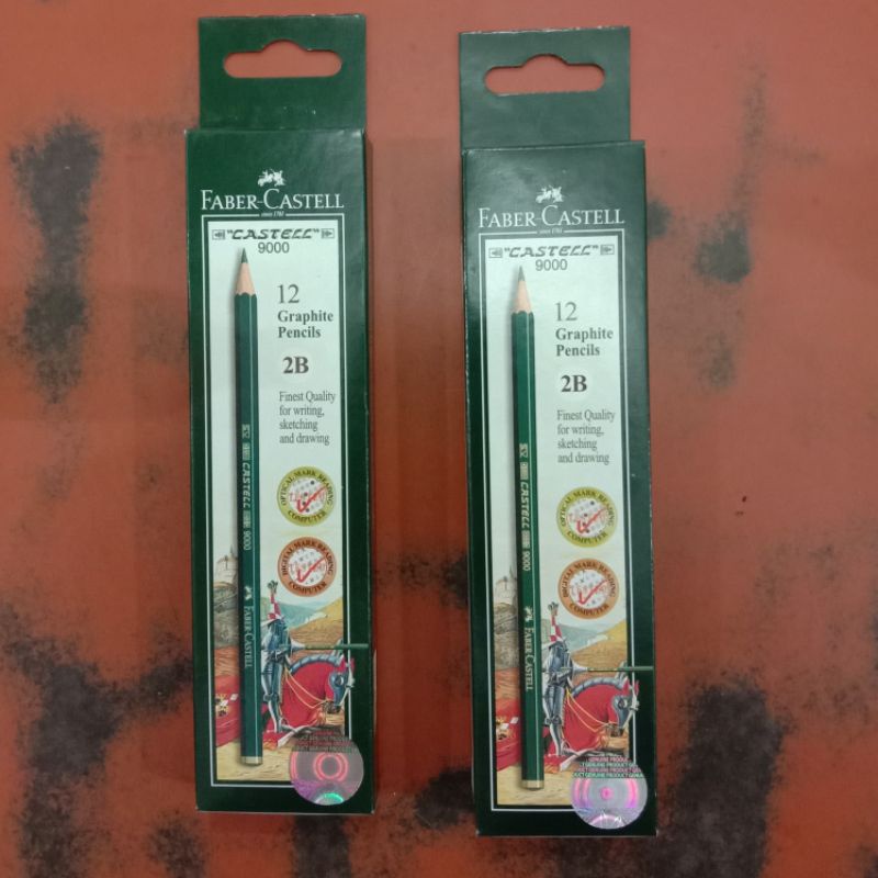 

Pensil 2B Faber-Castell / 12 Graphite Pencils harga per kotak