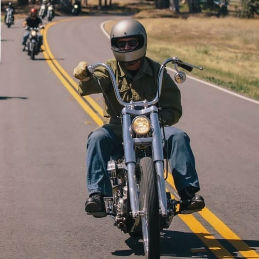 Jual HELM CUSTOM RETRO GRINGGO CAFERACER ( Jakarta Helm ) Shopee Indonesia