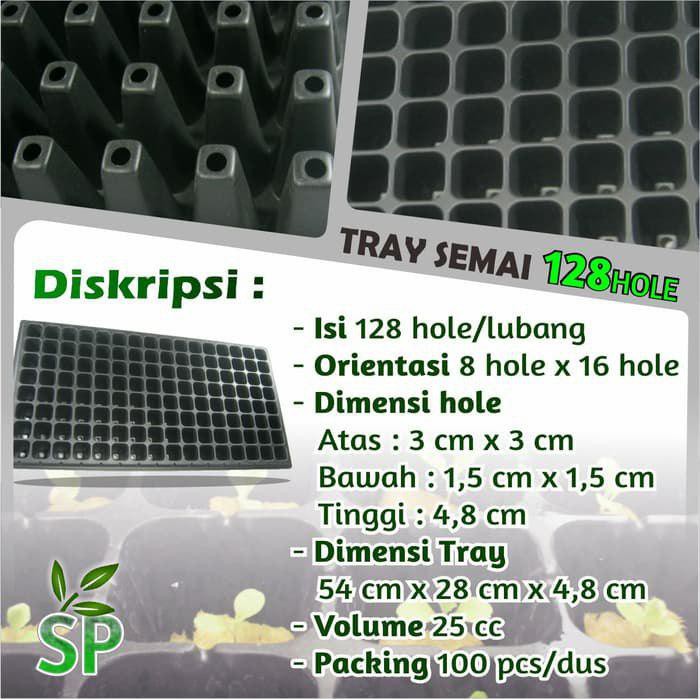 Tray Semai 128 Lubang