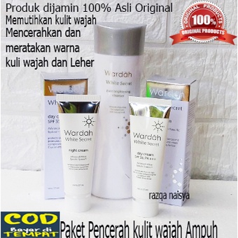 Paket Wardah White secret glowing / Original Kosmetik Wardah