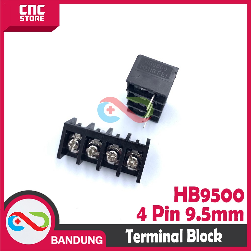 TERMINAL BLOCK HB9500 4 PIN 9.5MM