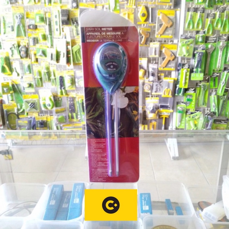 SOIL ANALYZER METER RRT ALAT PENGUKUR UKUR PH TANAH TES TESTER CMart