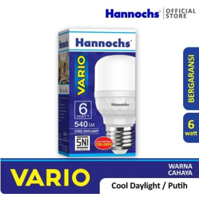 Bola Lampu Led Hannochs Vario 6 Watt Bohlam Hannochs Led Vario 6 W