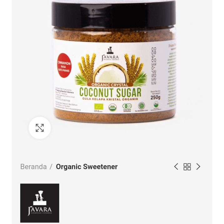 

Crystal Coconut Sugar Cinnamon | Gula Kelapa Kristal Kayu Manis | 250g