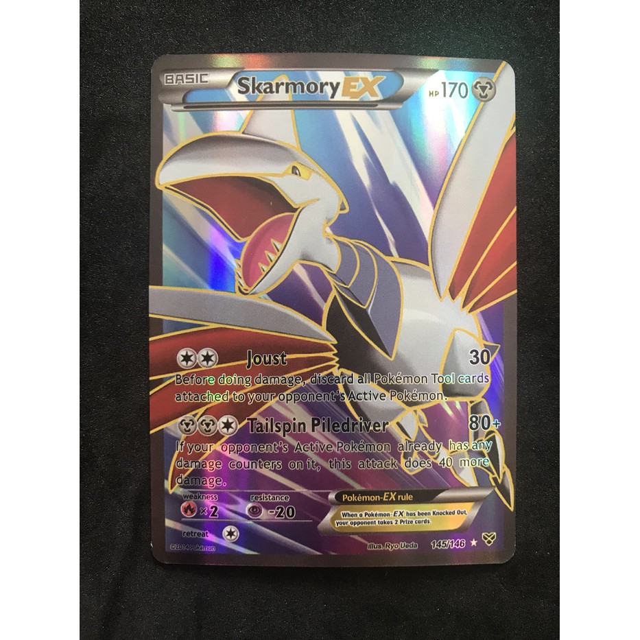 Jual Kartu Pokemon Tcg Sun Moon Skarmory Ex Harga Kartu Shopee