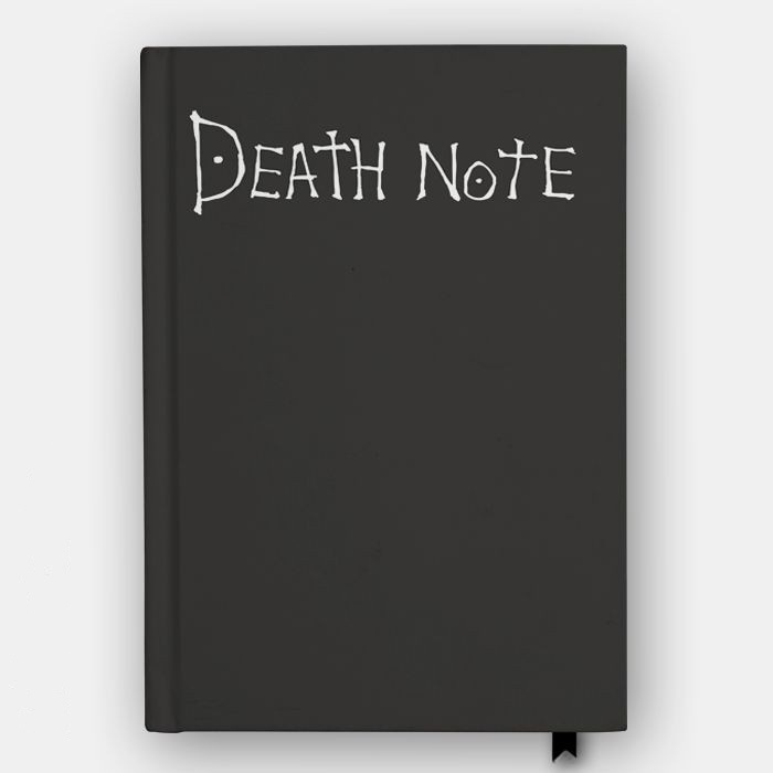 

Note Book Pocket Book Hardcover Death Note A6 & A5 Buku Tulis Catatan Bahan Tebal Death Note