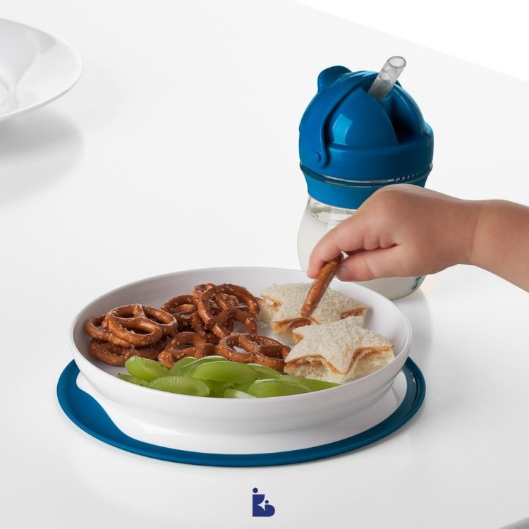 OXO Tot Stick &amp; Stay Suction Plate | Piring | Alat Makan