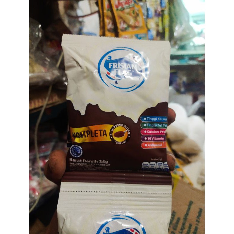 

Frisian Flag Kompleta Rasa Coklat 35 gr x 10