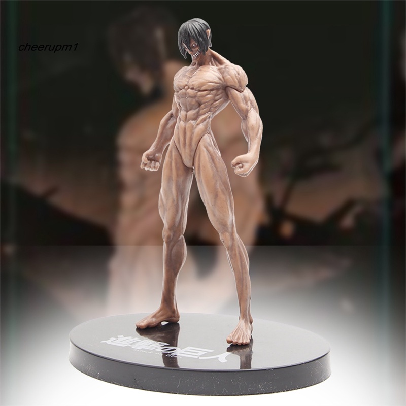 Mainan Action Figure Anime Attack on Titan Bahan PVC Ukuran 15cm