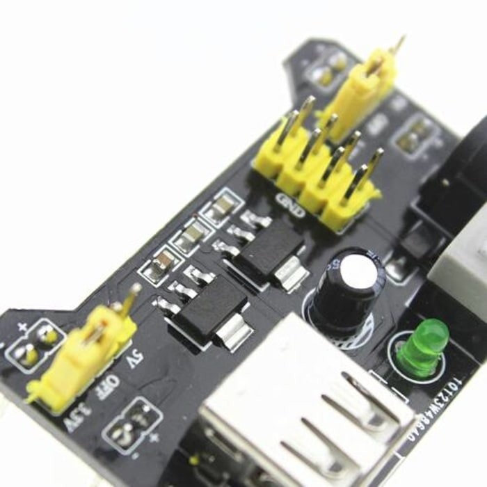 Adjustable Power Supply utk Breadboard 5V dan 3.3V Dual Voltage Switch