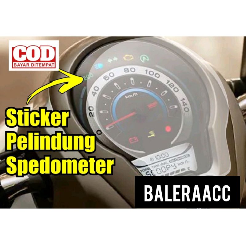 Stiker Pelindung Spidometer Scoopy th 2021 - 2022 - 2023 - 2024