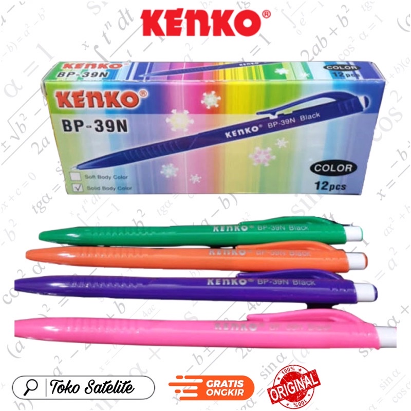 

Bolpoin Murah Kenko Pulpen Kenko BP-39N