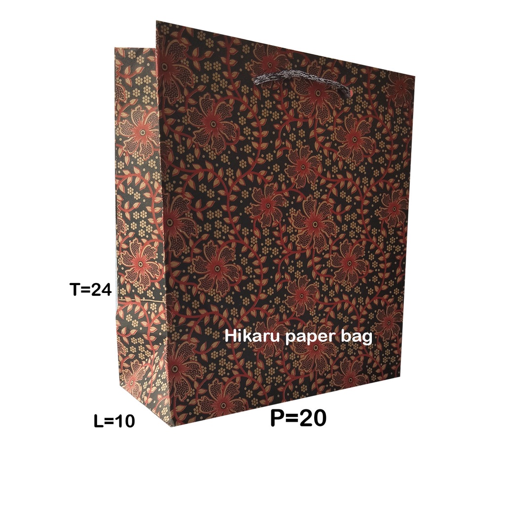 

paper bag batik madura 07(uk.20x10x24)