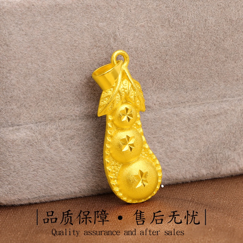 Aksesoris Perhiasan Liontin 3D Lapis Emas Asli Kadar 375 Untuk Pria Dan Wanita