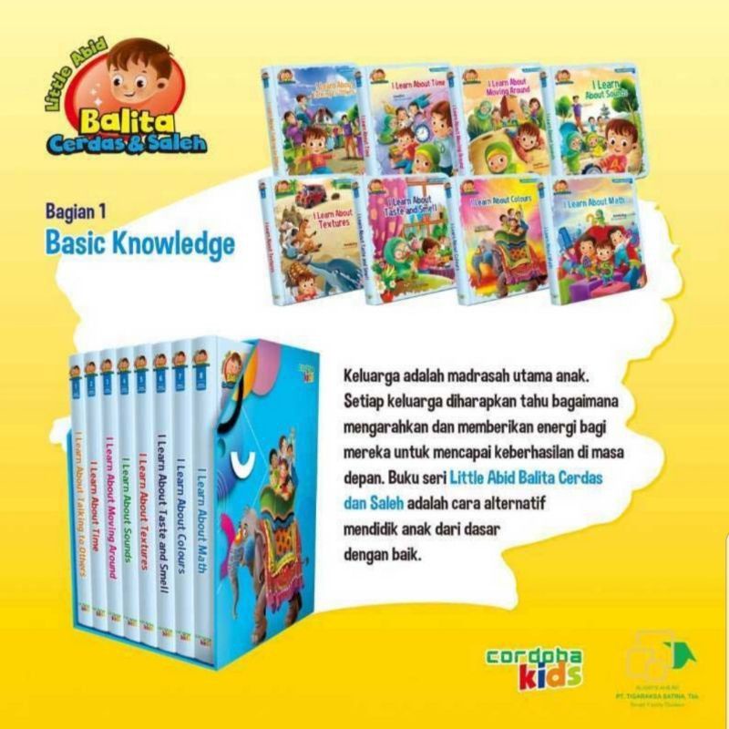 Cordoba Kids Little Abid Seri 1