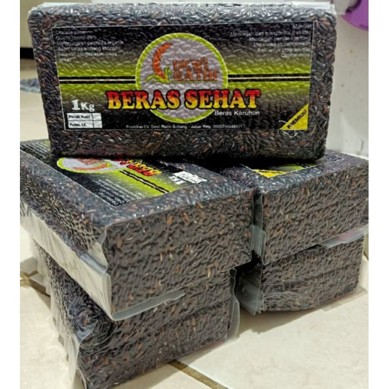 

Beras Hitam Beras Sehat 1kg Kemasan Vacuum