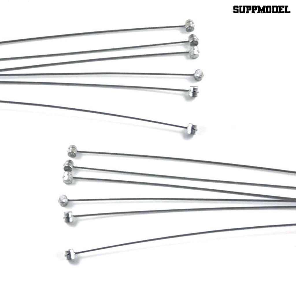 10pcs Kabel Rem Sepeda Bahan Stainless Steel Panjang 1.75M