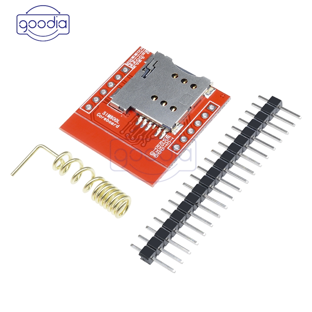 ✈【Fast/COD】✈Papan Modul Kartu Quad-Band SIM800L GSM GPRS SIM800L dengan Antena