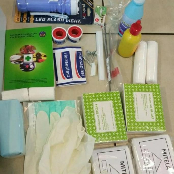 Box Penyimpanan Obat - Isi Kotak Obat P3K Type A / Isi Kotak Obat P3K Tipe A