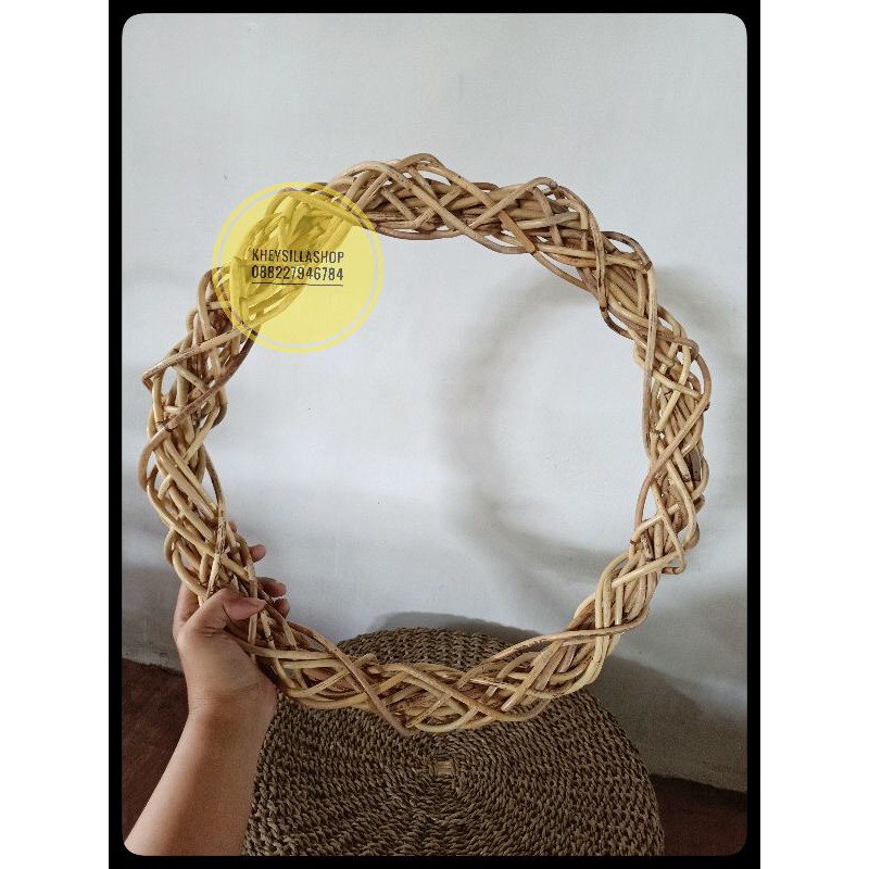BABY PROPERTY RATTAN /BACKDROP MINI / STANDING LINGKARAN PHOTOBOOTH