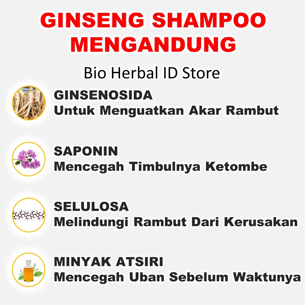 Sampo Rontok Obat Ketombe Dan Rambut Rontok Hair Loss Shampoo B1C-3