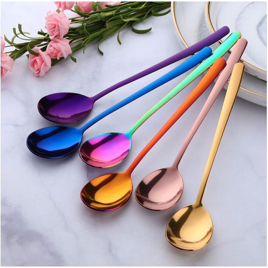 Sendok Garpu Korea Sumpit Stainless 304 / Sendok Sujeo Sendok Garpu Alat Makan Stainless Steel