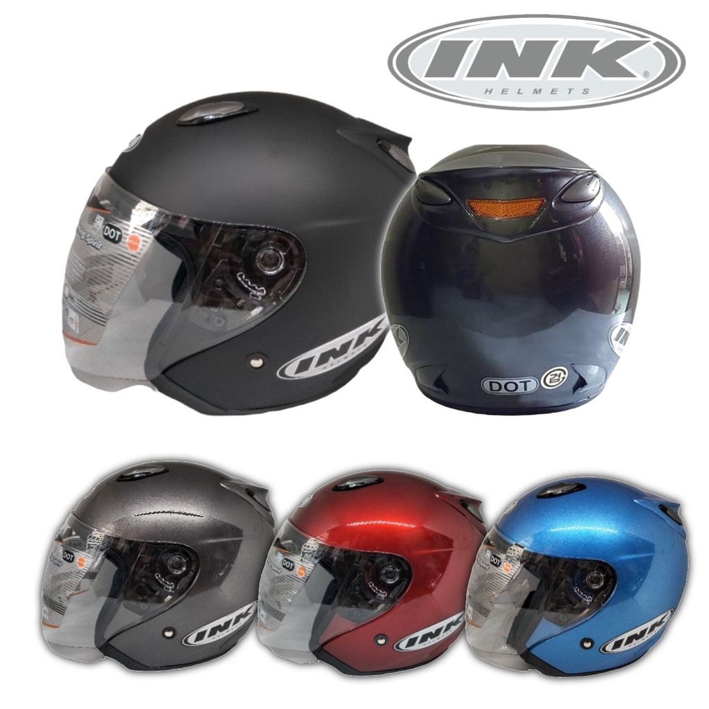 Helm INK Centro Solid Original SNI DOT