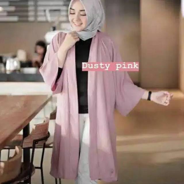 Davia Long Kimono Long Outer Free Size Cod