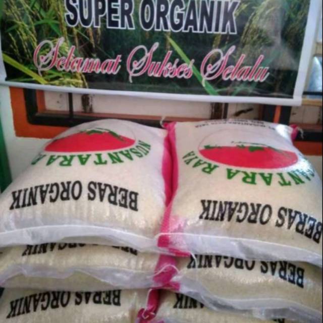 

Beras super organik