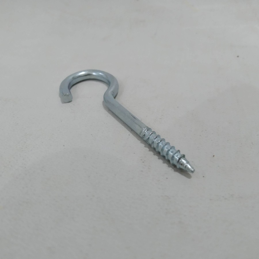 Paku hook, paku gantung, sekrup gantung 5cm