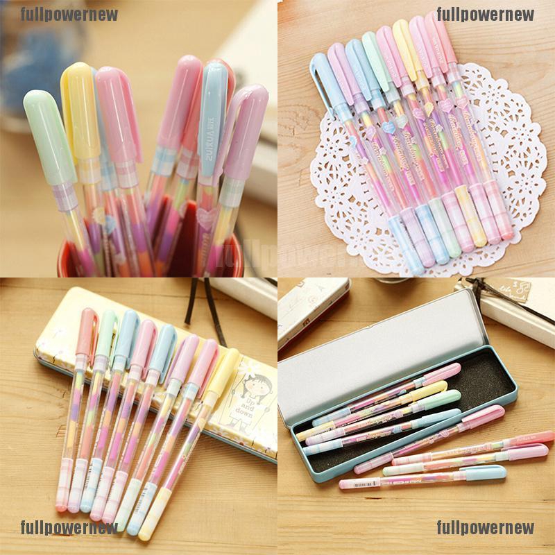 【COD】FLID 1Pcs Pen Ballpoint dengan 6 Warna Lucu