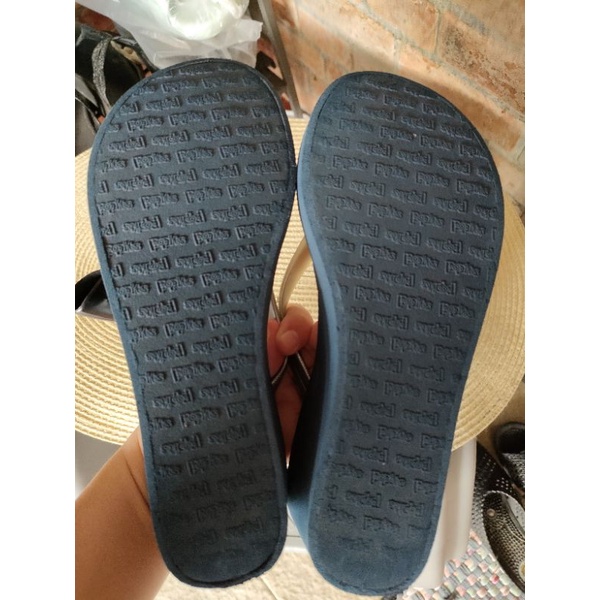 Preloved Sandal Popits size L / 38 - 39 (free pin mainan)