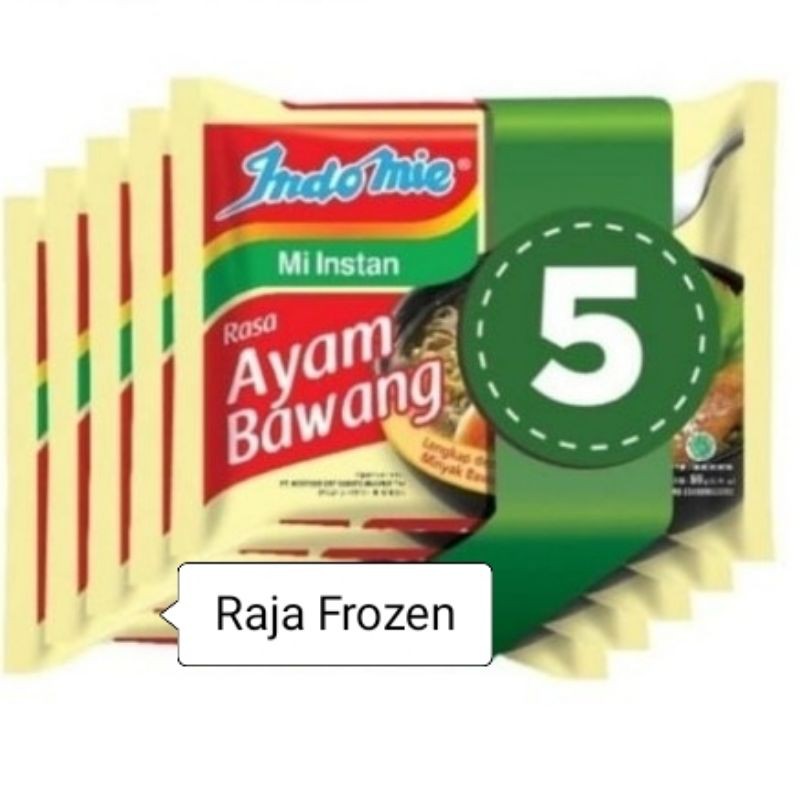 

Indomie ayam bawang harga per 5pcs