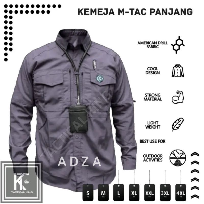 COD KEMEJA TACTICAL TANGAN PANJANG PREMIUM ORIGINAL