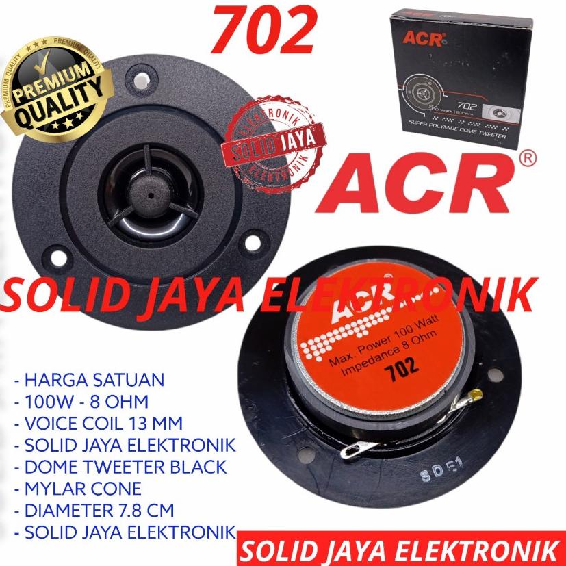 New TWITTER ACR 702 MAGNET SUPER POLYMIDE DOME TWEETER ACR HIGH HI TWEETER TWETER TWITER TWITTER ACR