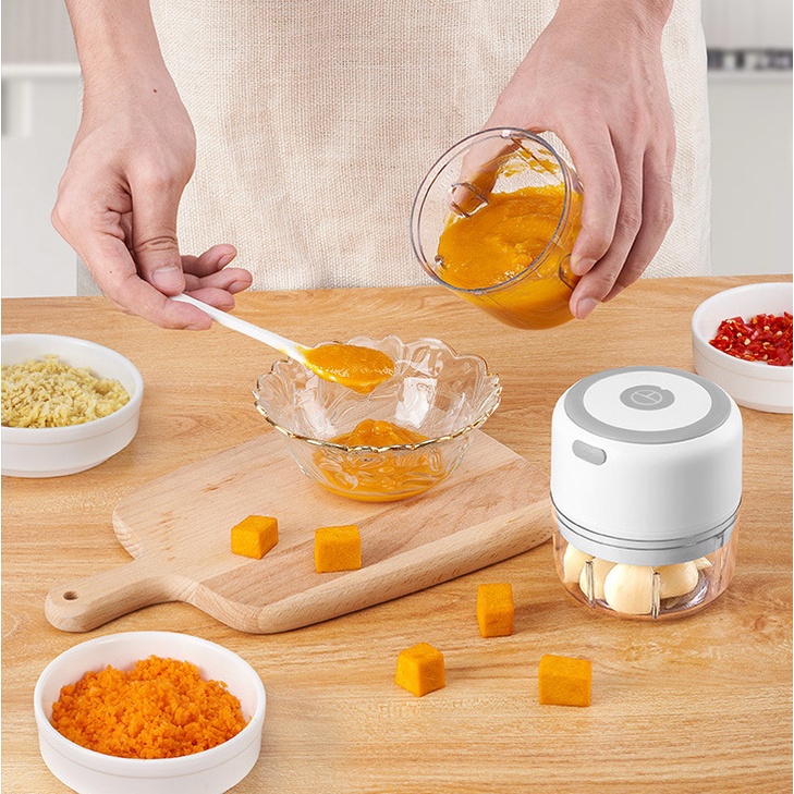 Mini Food Chopper Blender Bumbu Manual / Speedy Choper Mini Blender