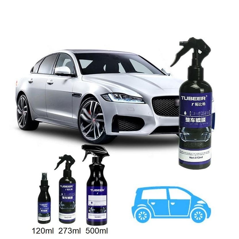 TUBEER Spray Nano Coating Hydrophobic Car Paint Wax Protection - DF-99 - Black