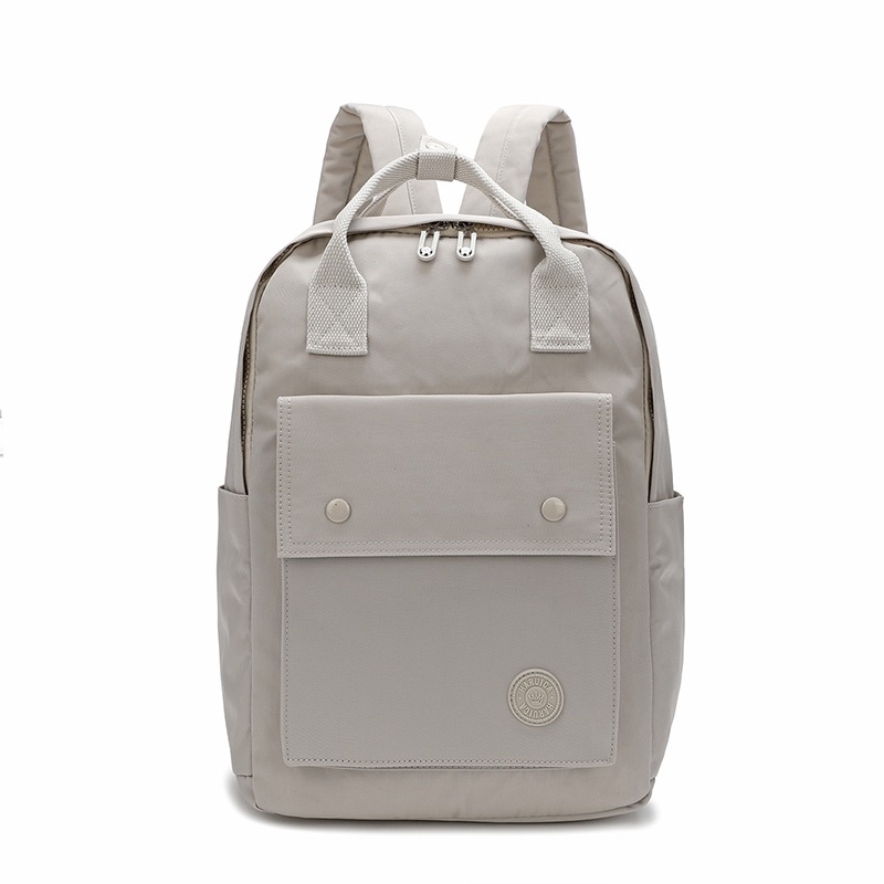 HARUICA BAG 80111 - tas sekolah ransel - tas laptop - tas ransel - ransel - backpack - tas ransel wanita - tas sekolah ransel-Off White