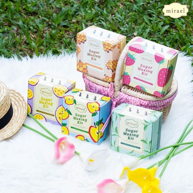 Mirael Sugar Wax Kit Waxing Ketiak 210 ml BPOM