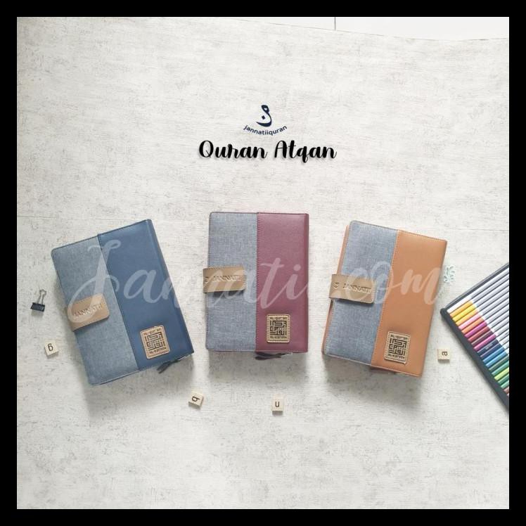 Buku Religi/Buku Spiritual Quran Atqan Latin A4 Besar | Quran Latin | Quran Transliterasi - Navy