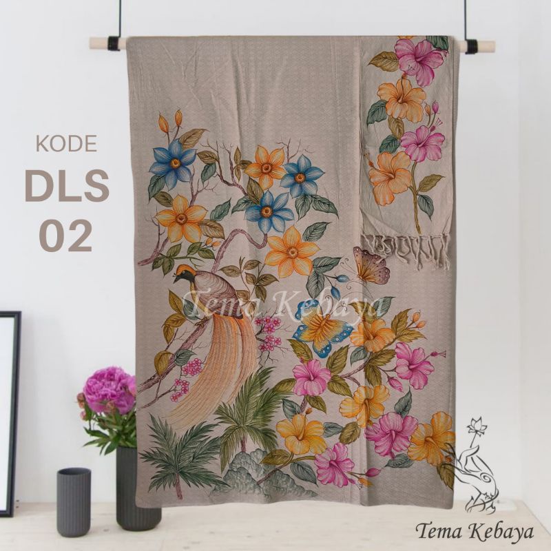 KAIN LILIT - KAIN KATUN DOBI - DOBI LUKIS CENDRAWASIH