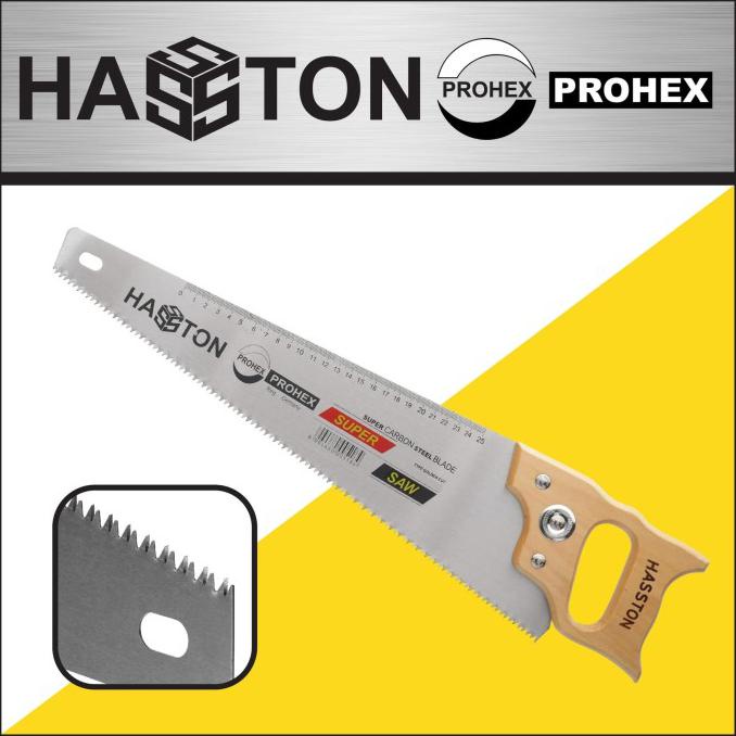 HASSTON PROHEX Gergaji 20 Kayu Tangan (1260-120)