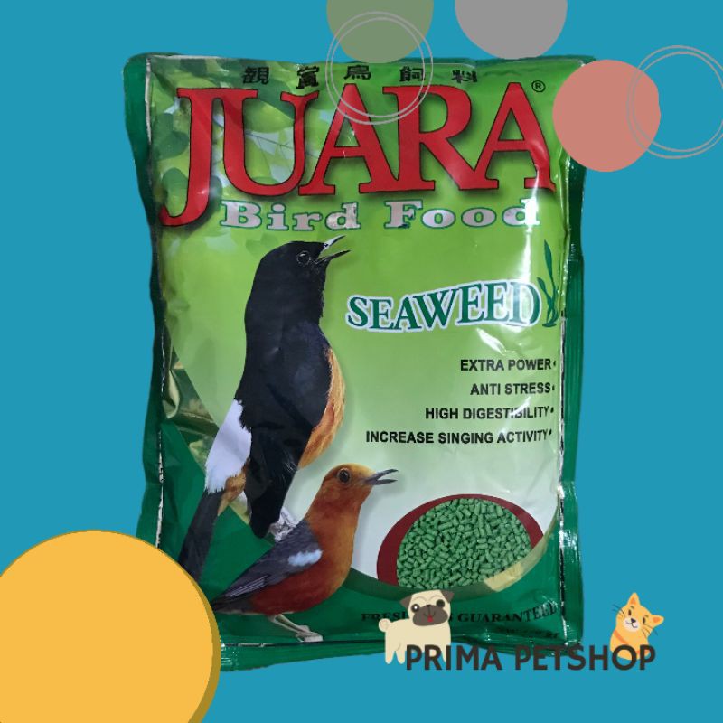 JUARA BIRD FOOD SEAWEED 450g