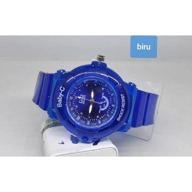 JAM TANGAN MURAH CEWEK HARGA SPESIAL JAM TANGAN JELLY ANGKA RUBBER TRANSPARANT TRANSPARAN BENING W12