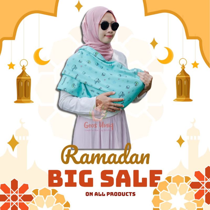 GENDONGAN/GENDONGAN BAYI/GENDONGAN KAOS/GEOS MOTIF SNOOPY