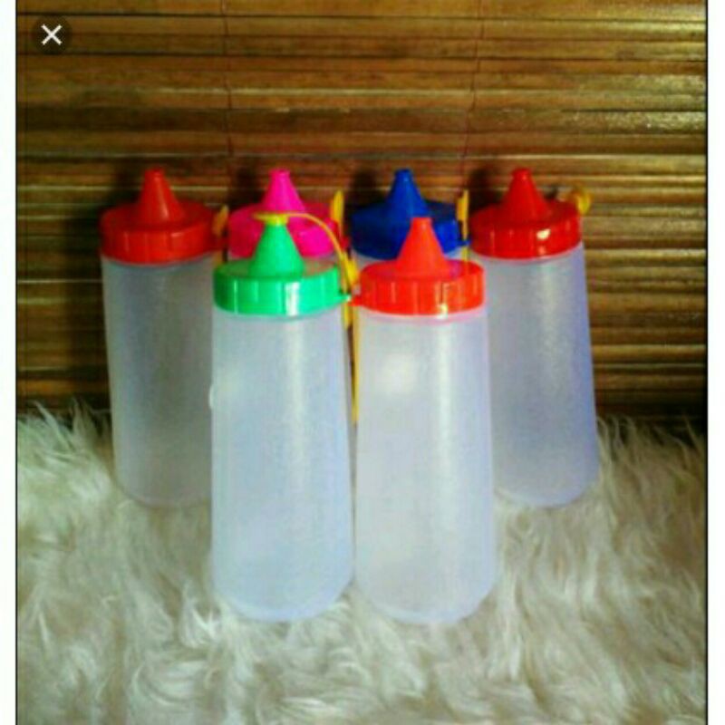 Botol Saos/Kecap plastik 500ml