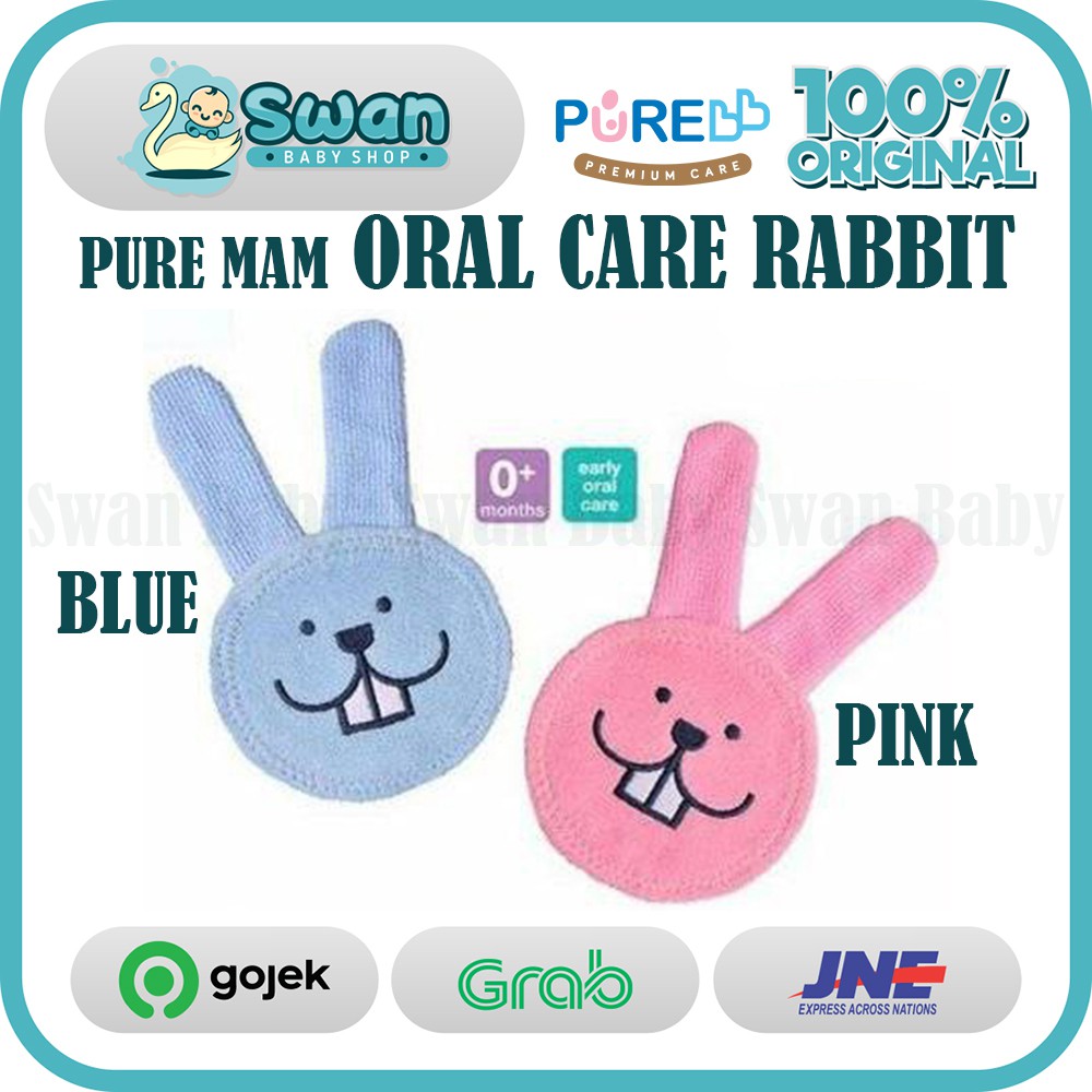 Pure BB MAM ORAL CARE RABBIT All Varian ( BIRU and PINK)