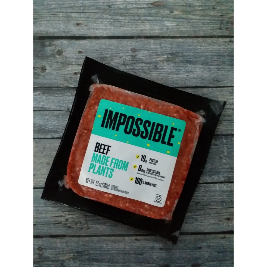 

Impossible Beef Plant Based Vegetarian USA Singapore